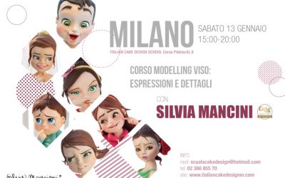 MILANO, 13 GENNAIO 2018, CORSO MODELLING VISO: dalle espressioni ai dettagli