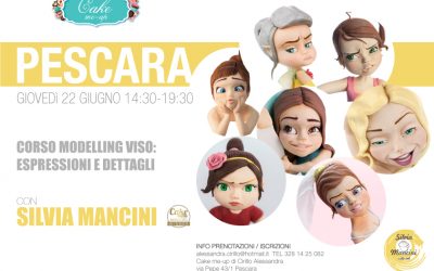 PESCARA, 22 Giugno 2017, CORSO MODELLING VISO, ESPRESSIONI E DETTAGLI