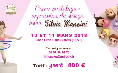 BORDEAUX, 10 Mars Cours Modelage / 11 Mars Cours Expression du Visage