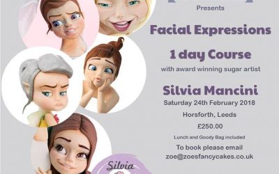 LEEDS, @Zoe’sFancyCakes, 24th February 2018, Facial expressions class (Fully Booked)