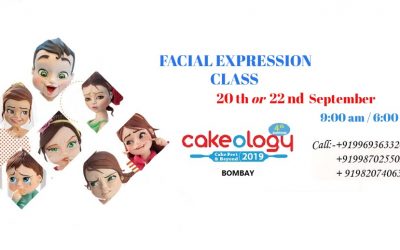 CAKEOLOGY 2019, BOMBAY- 20th/22nd SEPTEMBER